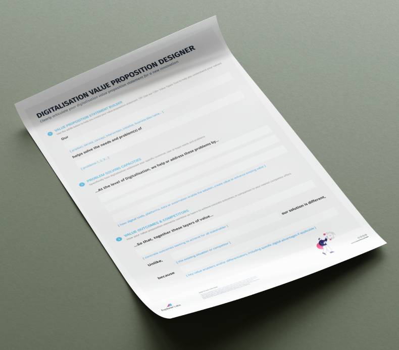 Digitalisation Value Proposition Designer Crafting Compelling Digital Valu