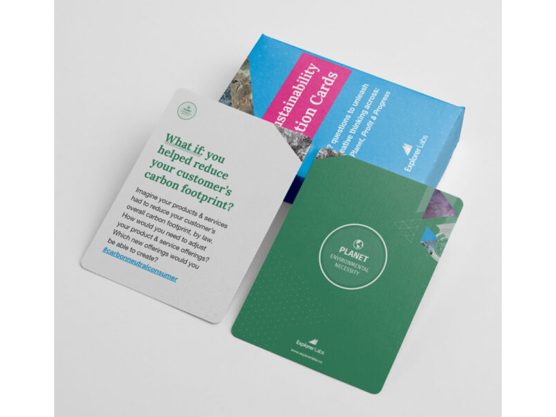 52 Sustainability Ideation & Brainstorm Cards